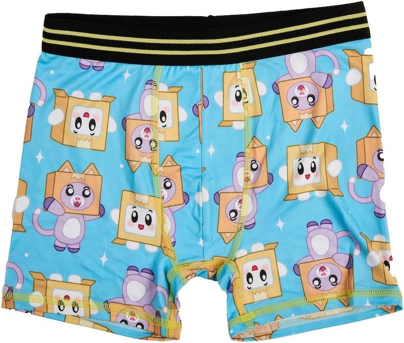 Bio World LankyBox All-Over Character Prints 5-Pack Boy's Boxer Briefs - Image 3